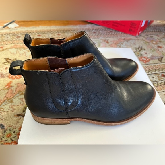 KorkEase Shoes Excellent Condition Kork Ease Black Leather Ankle Boots Poshmark